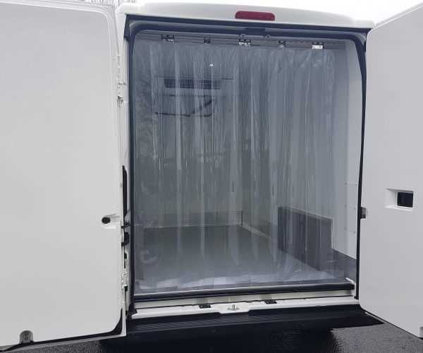 Citroen Relay Refrigerated Van Showing rear door access and load space of conversion