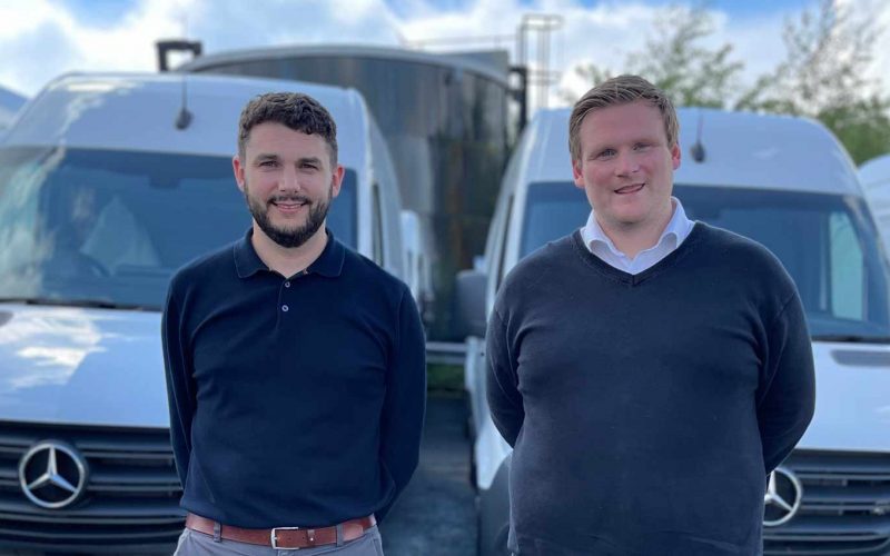 Finance Director Danny Miller and Head of Technical and Development Danny Hough landscape