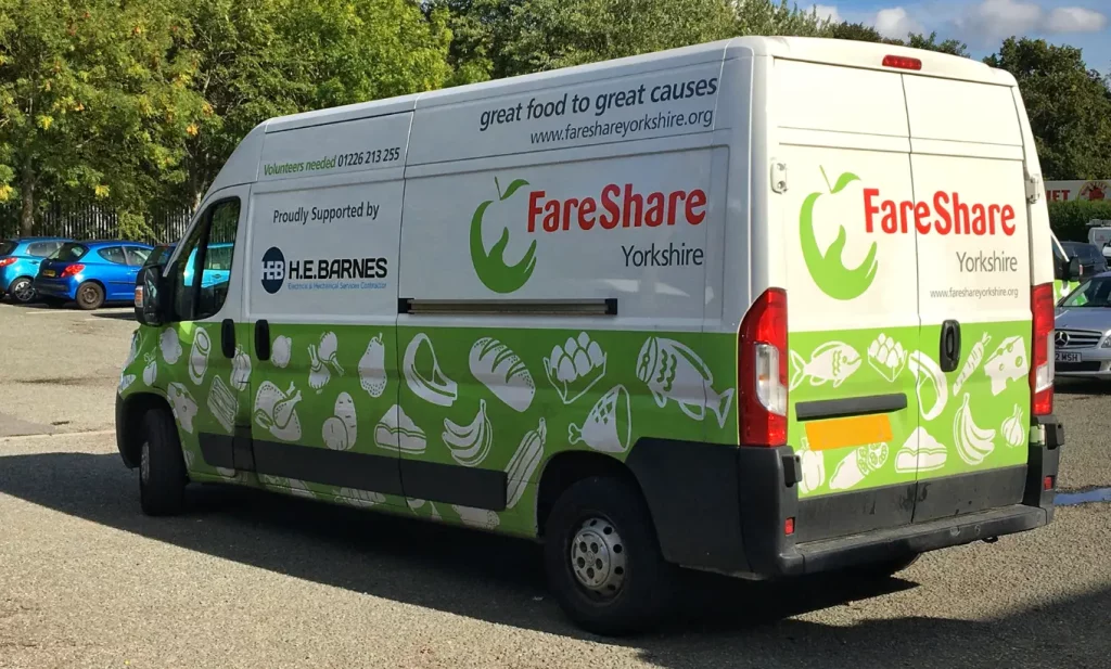 Fareshare Yorkshire CoolKit Van