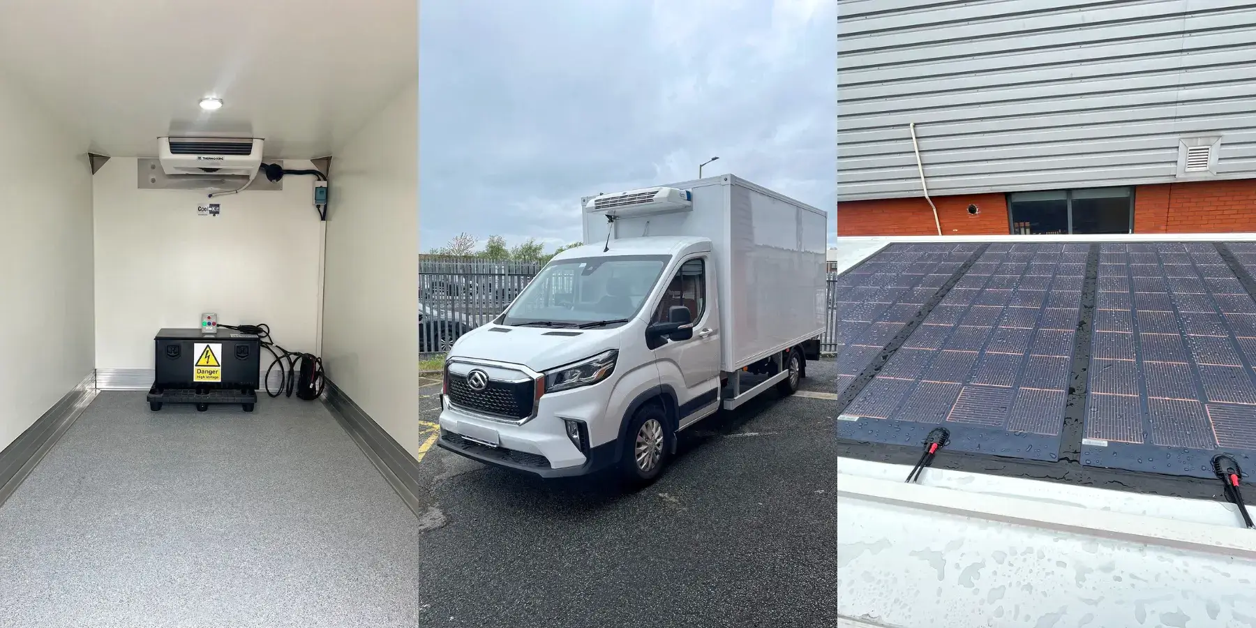 CoolKit Maxus Deliver 9 Fridge Box Van for Liverpool College